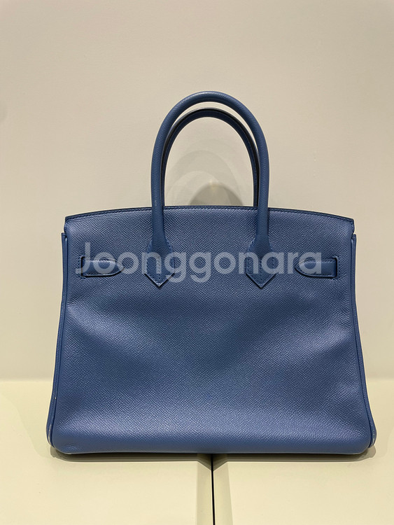 에르메스 버킨백(딥블루)--5