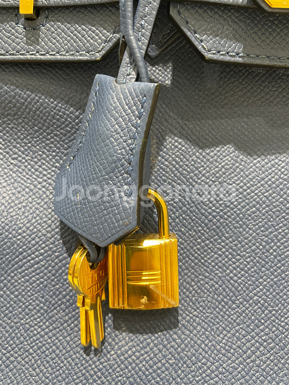 에르메스 버킨백(딥블루)--3