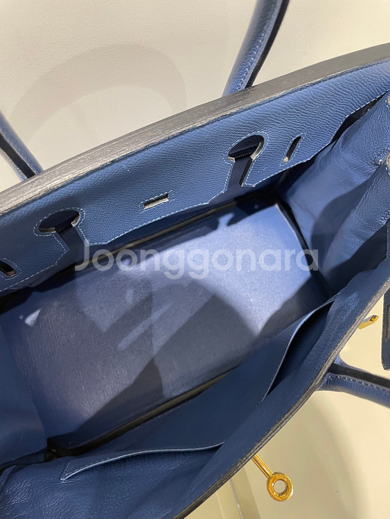 에르메스 버킨백(딥블루)--6