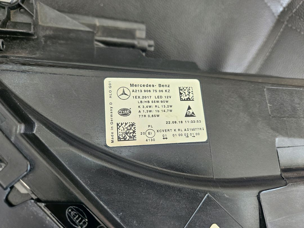벤츠 w213 e300amg 2019 운전석 멀티빔 라이트.--2