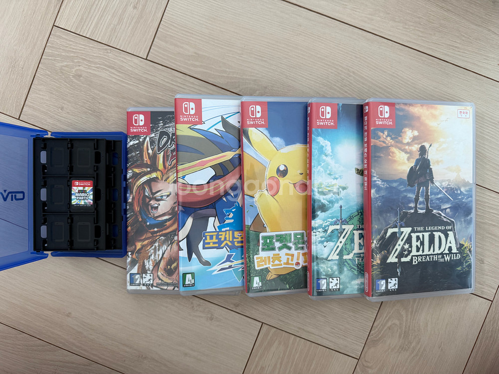 닌텐도스위치 1세대, 프로콘, 몬스터볼 플러스, 젤다 등 6가지 게임--1