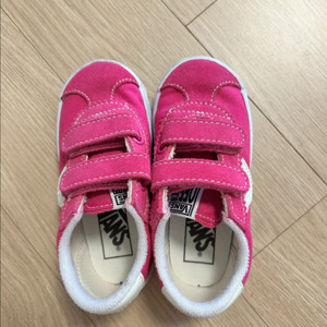 반스 핑크 아기 유아 운동화 130(140)
