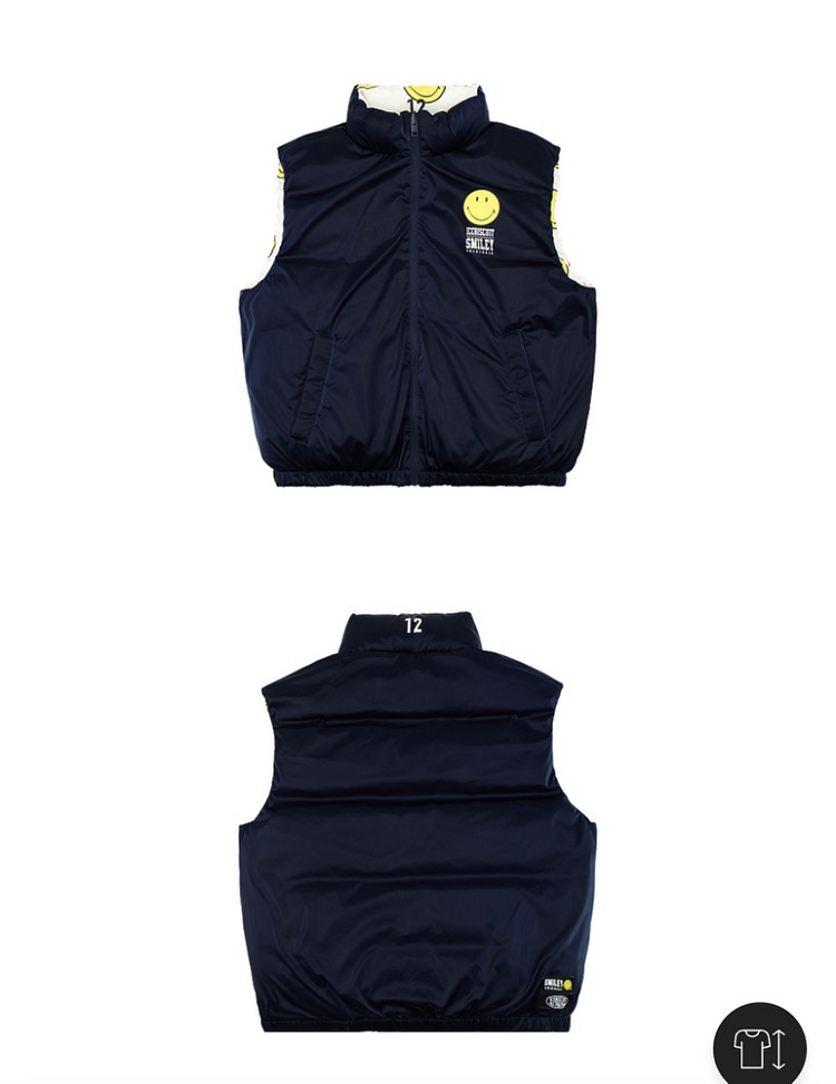 아이스비스킷 리버서블 다운베스트-130--1