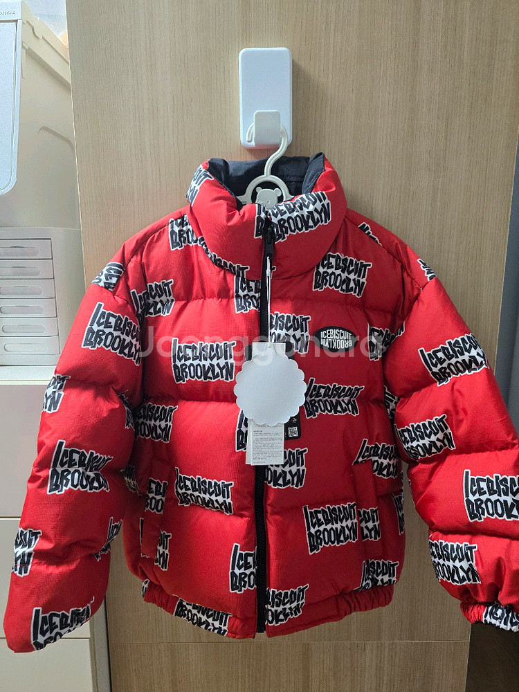 (새생품)아이스비스킷 리버시블 다운점퍼-130--2