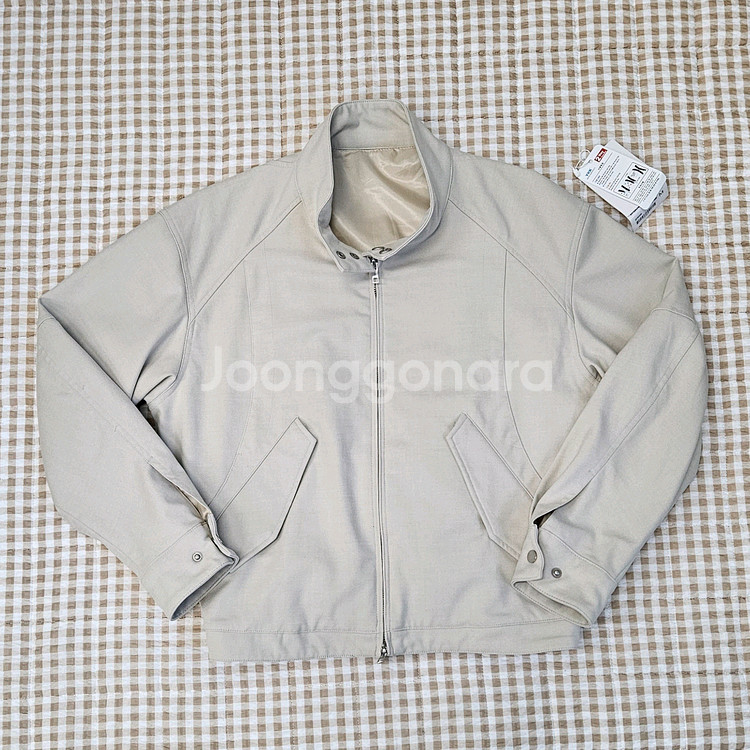 드로우핏 울 해링턴 집업자켓 남자100--1