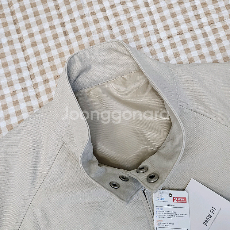 드로우핏 울 해링턴 집업자켓 남자100--2