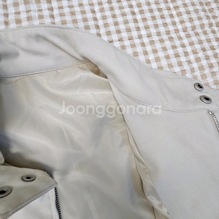 드로우핏 울 해링턴 집업자켓 남자100--6