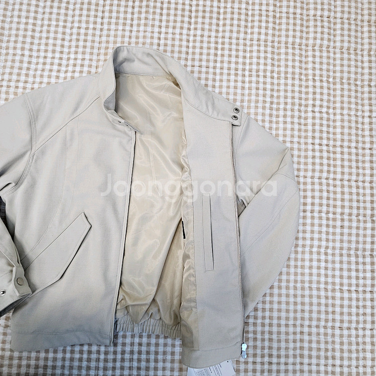 드로우핏 울 해링턴 집업자켓 남자100--5