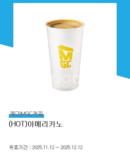 메가커피 핫 아메리카노--0