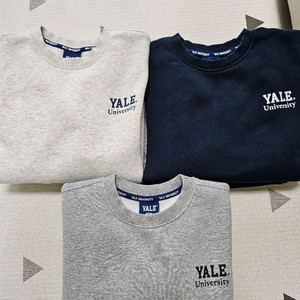 예일 키즈 YALE 기모 맨투맨 트레이닝복 세트 150사이즈 일괄정리