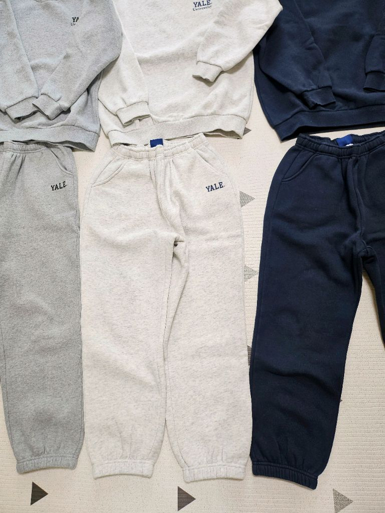 예일 키즈 YALE 기모 맨투맨 트레이닝복 세트 150사이즈 일괄정리--7
