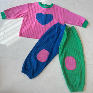 채니블라썸 하트 상하복 s사이즈