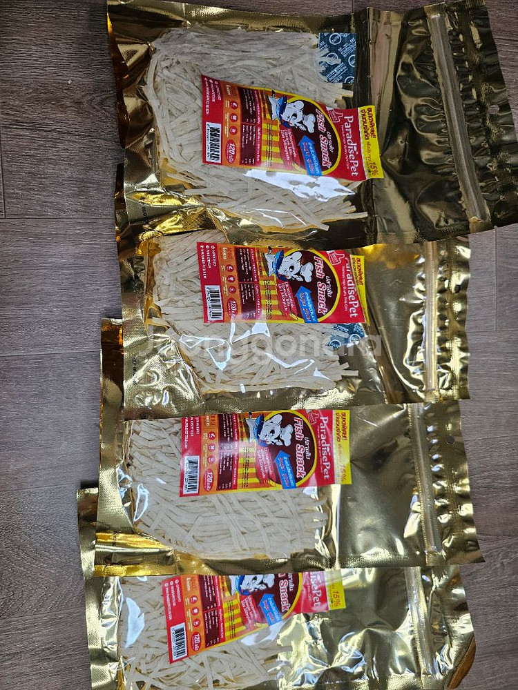 [새상품] 소동물 전용 파라다스 피쉬스낵 (120g)--0