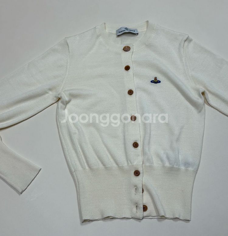 비비안웨스트우드 베아 가디건 아이보리 스몰--6