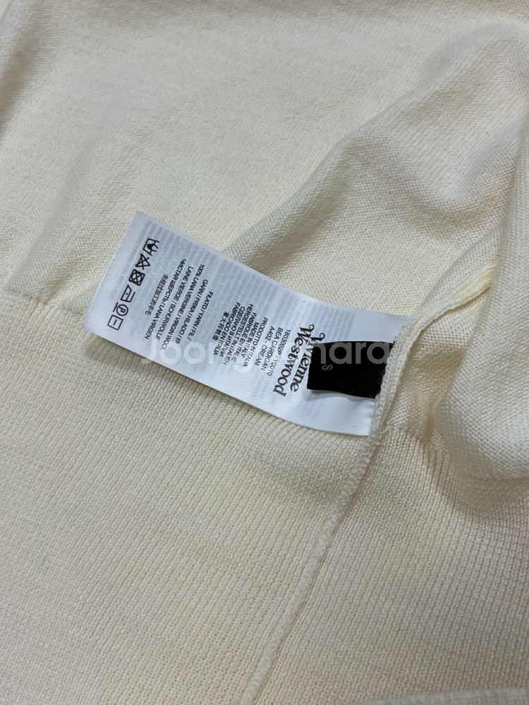 비비안웨스트우드 베아 가디건 아이보리 스몰--8