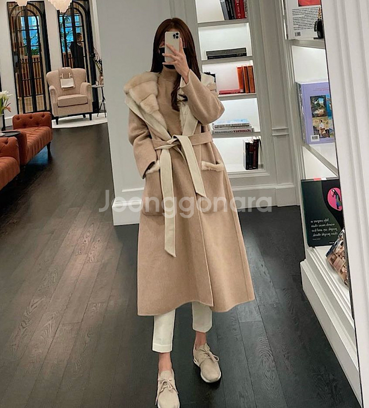 리얼 밍크 코트--0