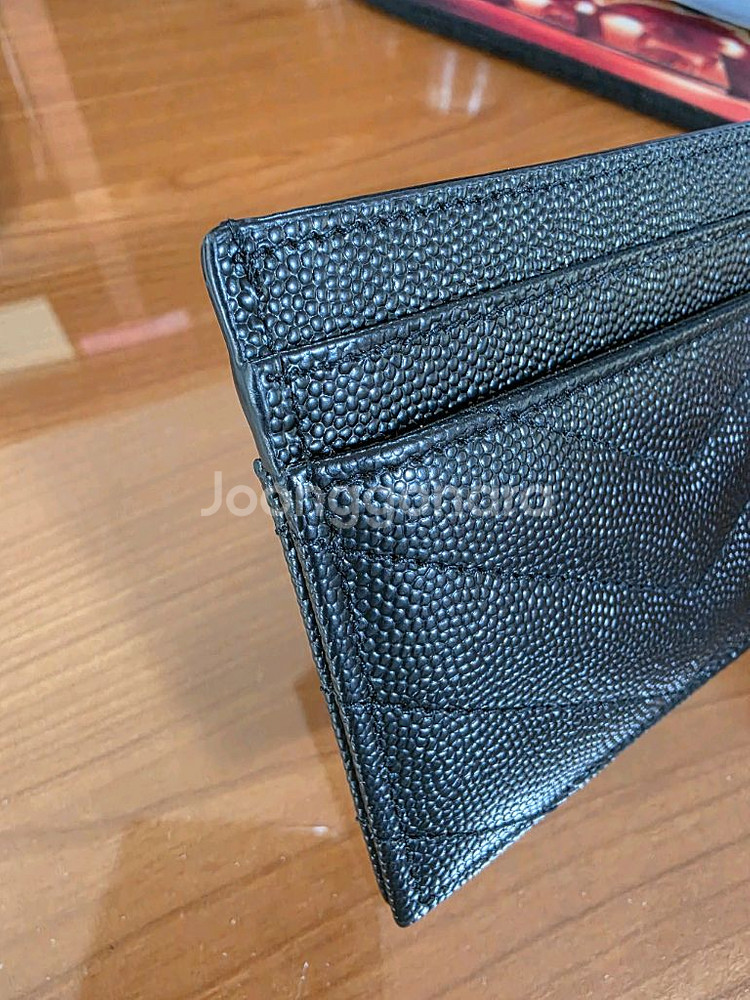 생로랑 YSL 로고 카드지갑--3