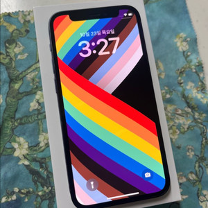 아이폰12미니 128 블랙 SSS급 16.1.1 버전