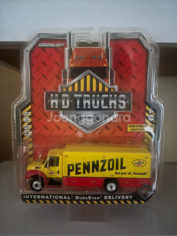 그린라이트 1:64 다이캐스트 H.D 트럭 딜리버리 모형--0
