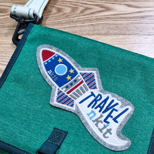 유아 여행용 놀이가방. 키트 크로스백