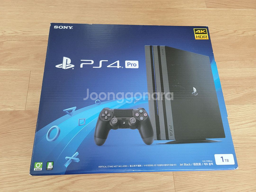 소니 PS4(플스4) Pro(프로) 블랙 1.77 TB--0
