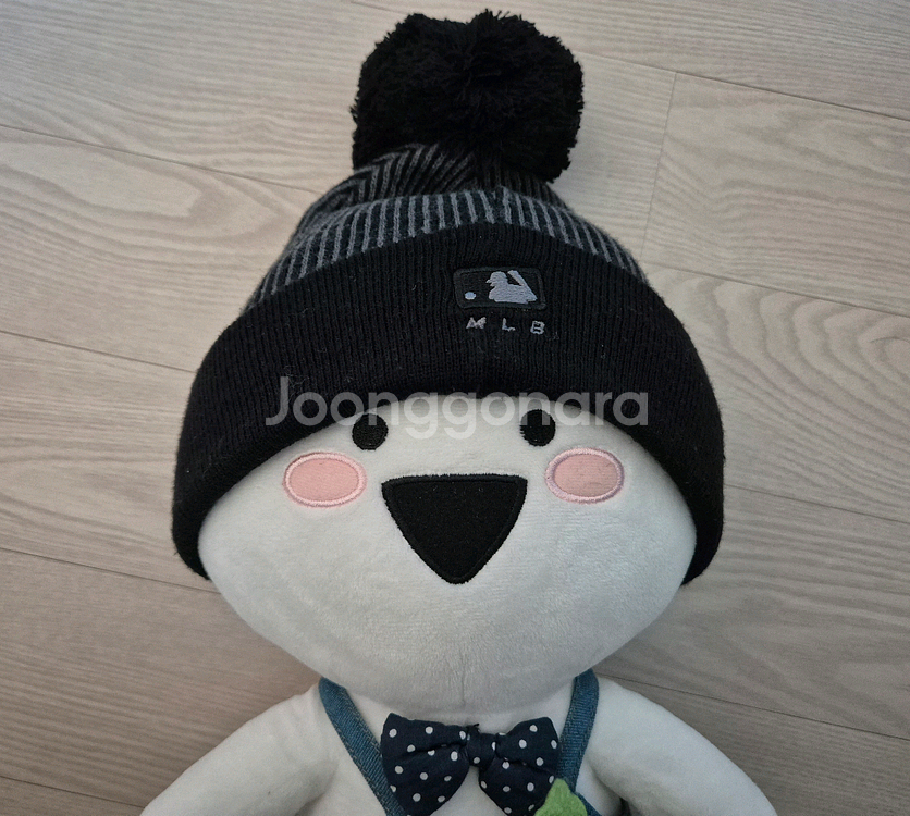 히로 니트 바로클라바 니트 헤어밴드 이어머프 mlb 엠엘비 털모자 일괄110 120 130--2
