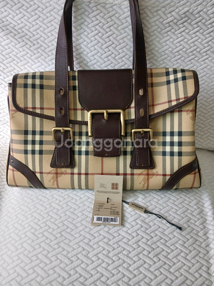 정품 버버리 토트백 숄더백 35만원 상태최상 고유번호 T-05-02기본 클래식 싸게명품사실분 택보관--0