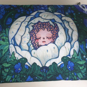 도밍 작가님 야상곡 작약 파우치