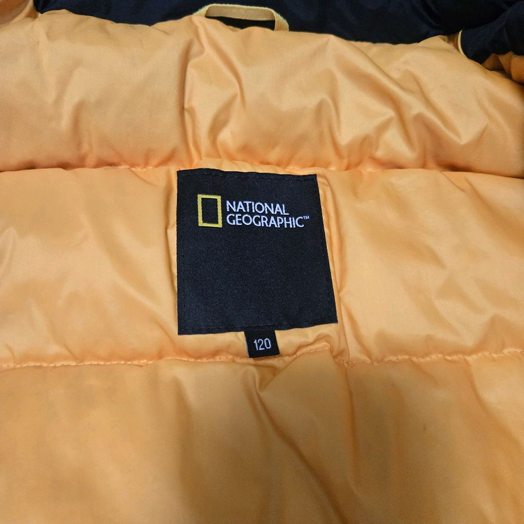 내셔널지오그래픽 키즈 패딩점퍼 120--1