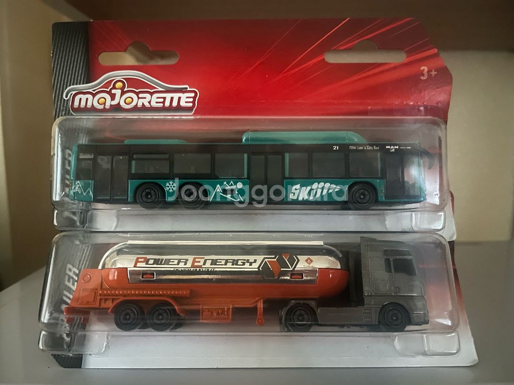 마조렛(majorette) 1:64 버스, 트럭 다이태스트 모형--0