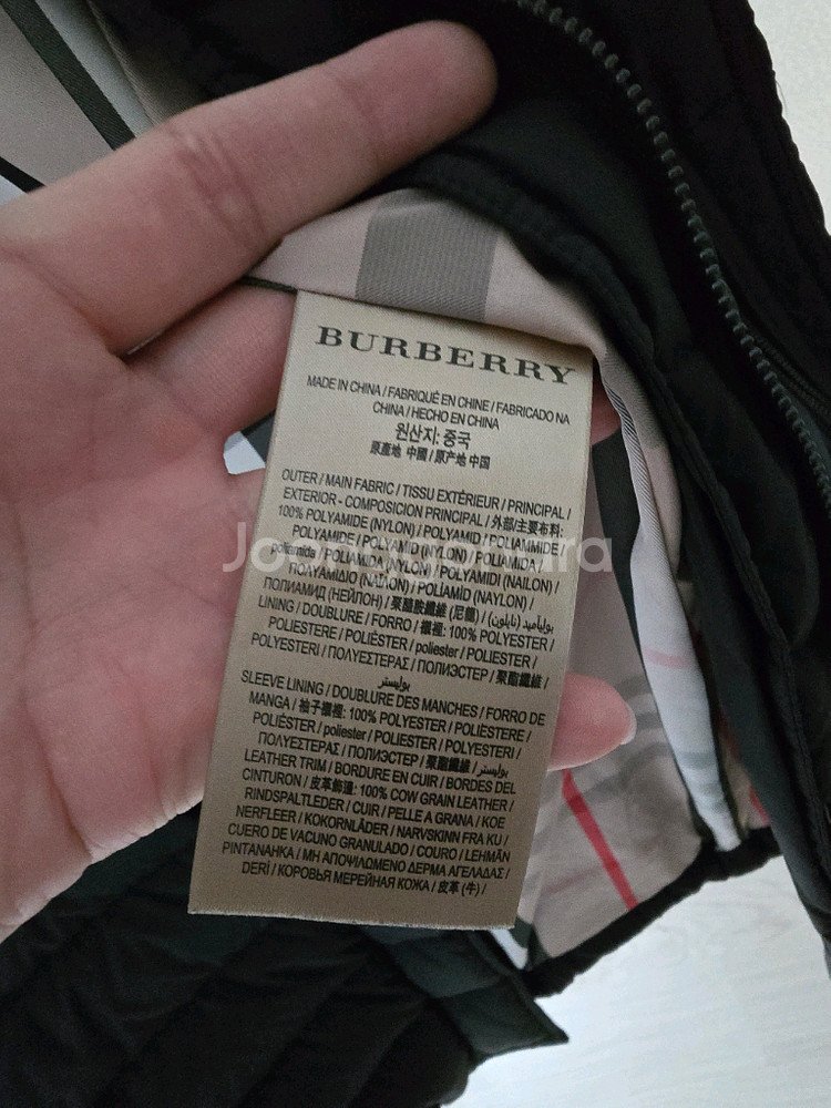 버버리 브릿 여성 롱패딩--2