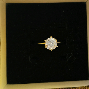 1캐럿 큐몬드반지14k 새상품