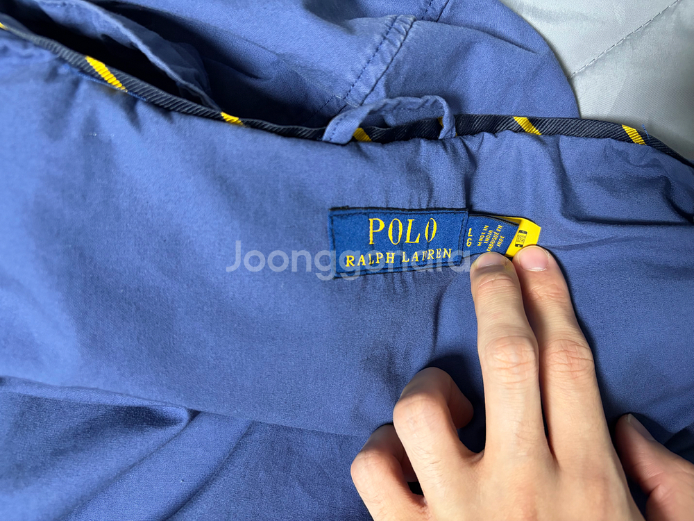 폴로 랄프로렌 베이포트 코튼 바람막이 L 판매--3