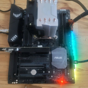 X299 메인보드 + CPU 세트