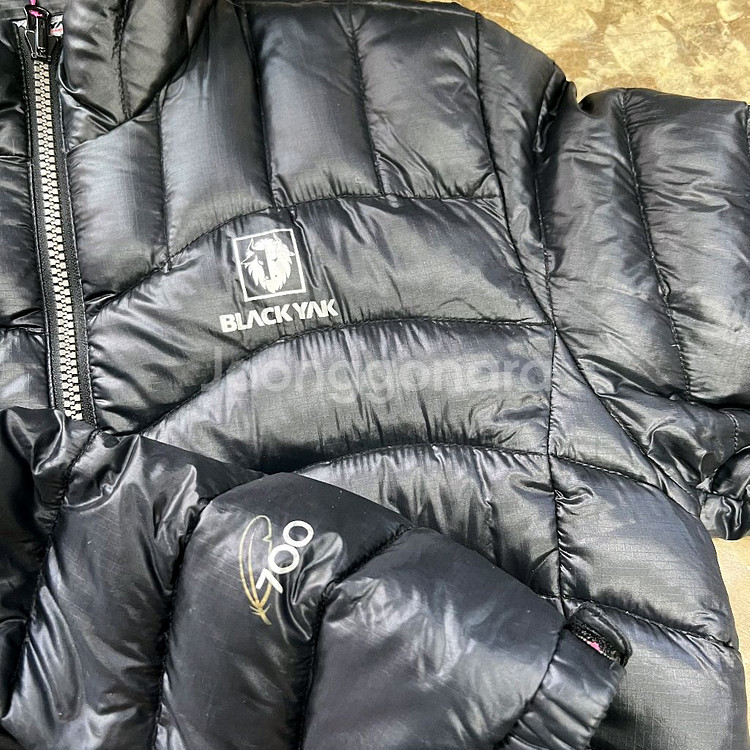 95) 블랙야크 구스다운 경량 패딩 점퍼 자켓 거위털 패딩--5