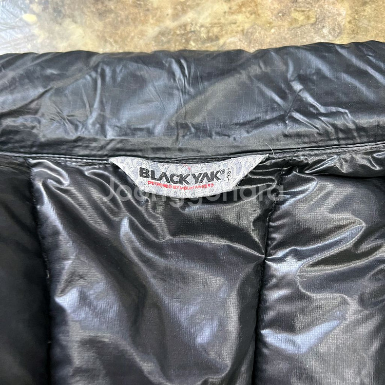 95) 블랙야크 구스다운 경량 패딩 점퍼 자켓 거위털 패딩--6