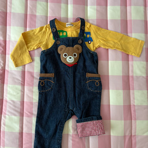 미키하우스 오버올즈 세트