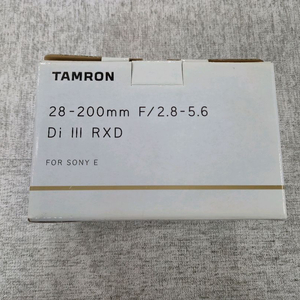 탐론 28-200mm F2.8 Di III RXD 소니FE