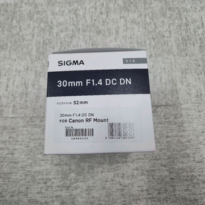 시그마 30mm F1.4 DC DN RF 마운트 렌즈