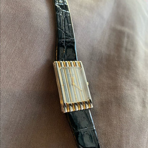 빈티지 세이코 탱크 크레도르 콤비 18k