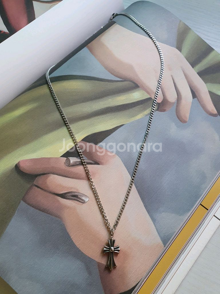 십자가목걸이 써지컬목걸이 새제품--2