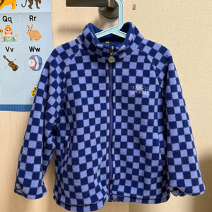 히로 체크 플리스 아동 점퍼 130