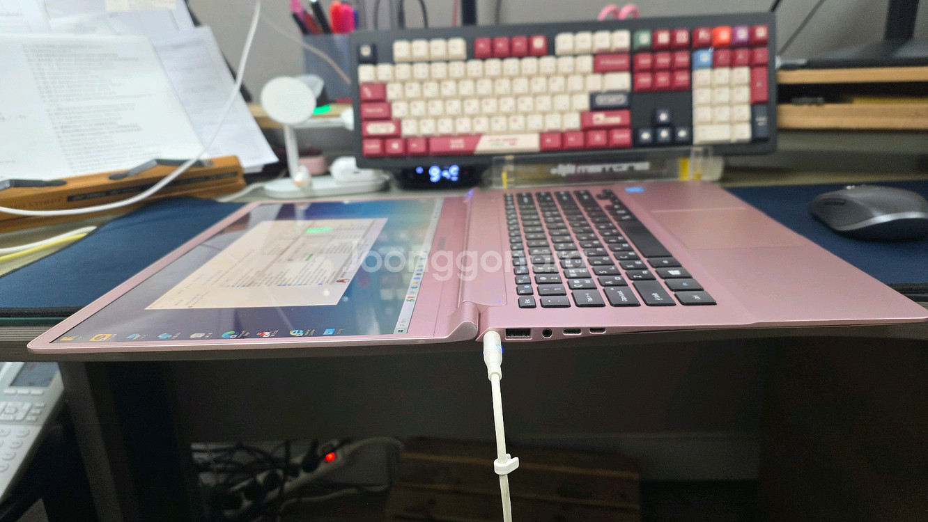 삼성노트북9 핑크NT900X5H(15인치, FHD,인텔6세대,초슬림노트북)자녀용.업무용.비지니스용.출장용.--3