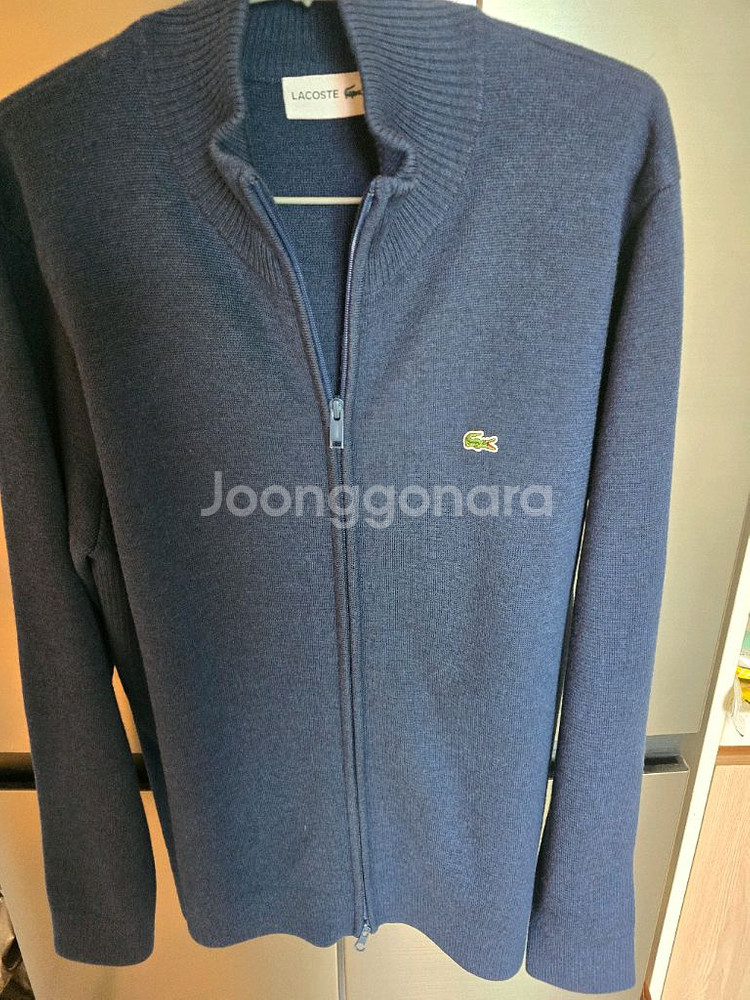 라코스테 니트 집업 가디건 105--1