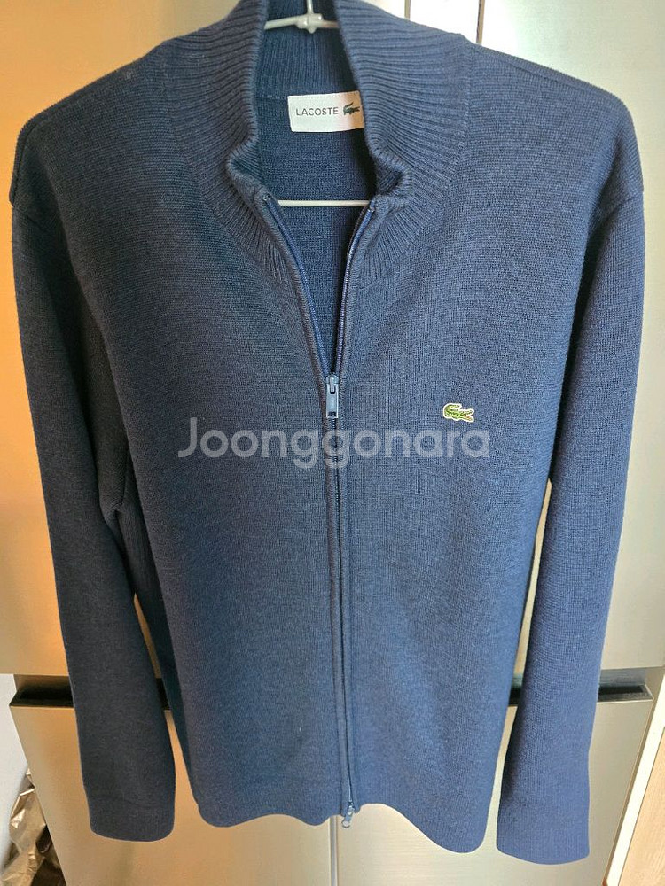 라코스테 니트 집업 가디건 105--0