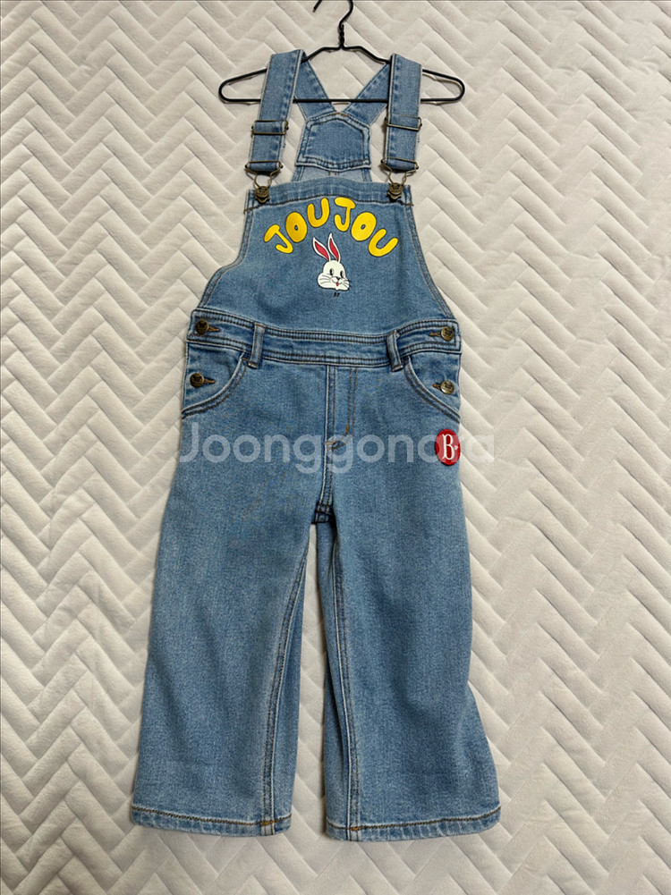 베베드피노 쥬쥬 오버롤 100사이즈--0