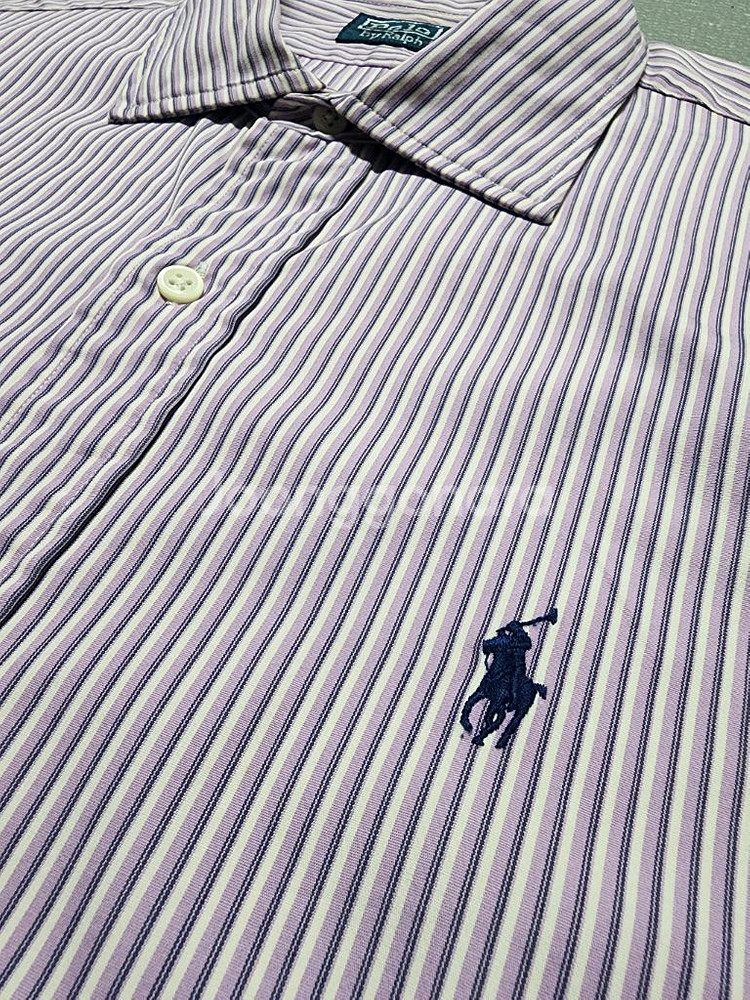 폴로 랄프로렌 스트라이프 긴팔 셔츠--5