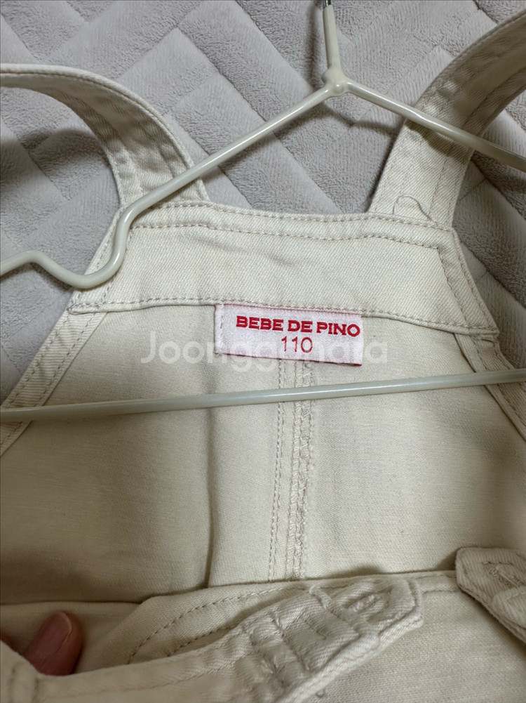 베베드피노 체리 자수 오버롤 110--2