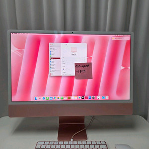 아이맥 M3 핑크 램8G / 10코어 / 512G SSD 풀구성