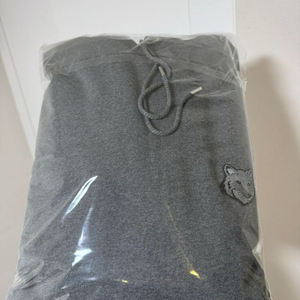 [L] 메종키츠네 후드티 그레이